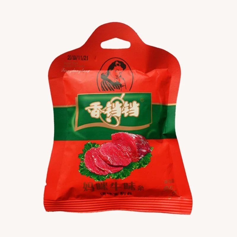 香铛铛妈咪牛味条辣条超辣小时候怀旧休闲小吃儿时8090后零食