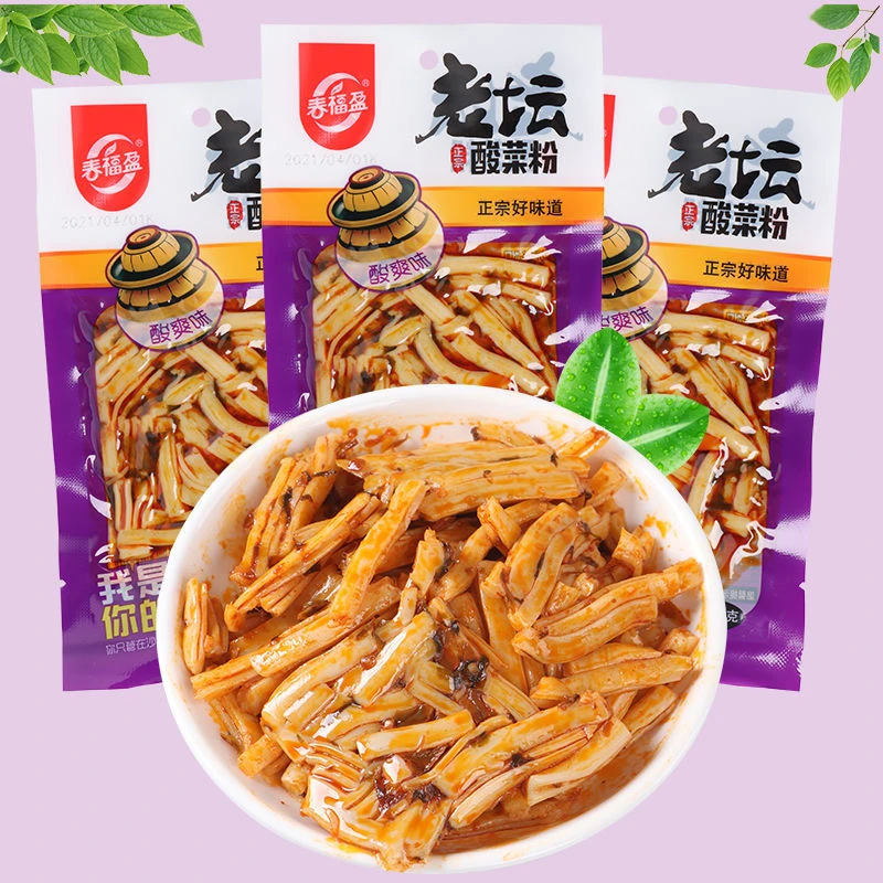 爽口老坛酸菜粉辣条味豆制品粉皮休闲怀旧辣食麻辣酸爽童年零食