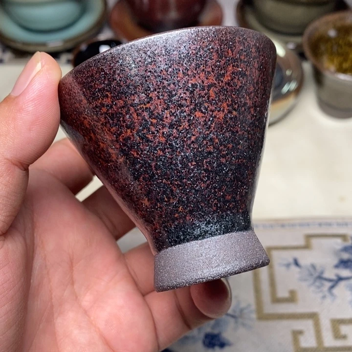 茶盏盏心茶器放漏了