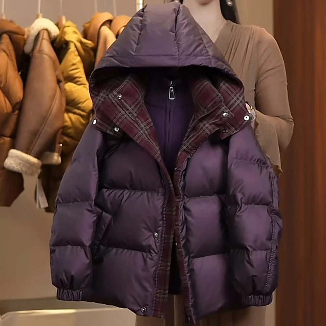 【现货】儿童贵族风90白鸭绒时尚韩版亲子宽松加厚男童羽绒服YG6619