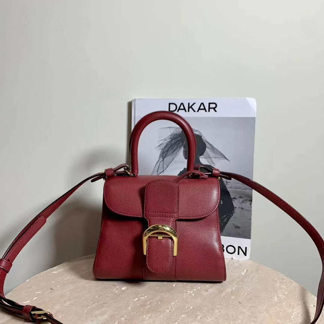 99新 Delvaux/德尔沃 壹臻/德尔沃 红色brilliant mini 79118123
