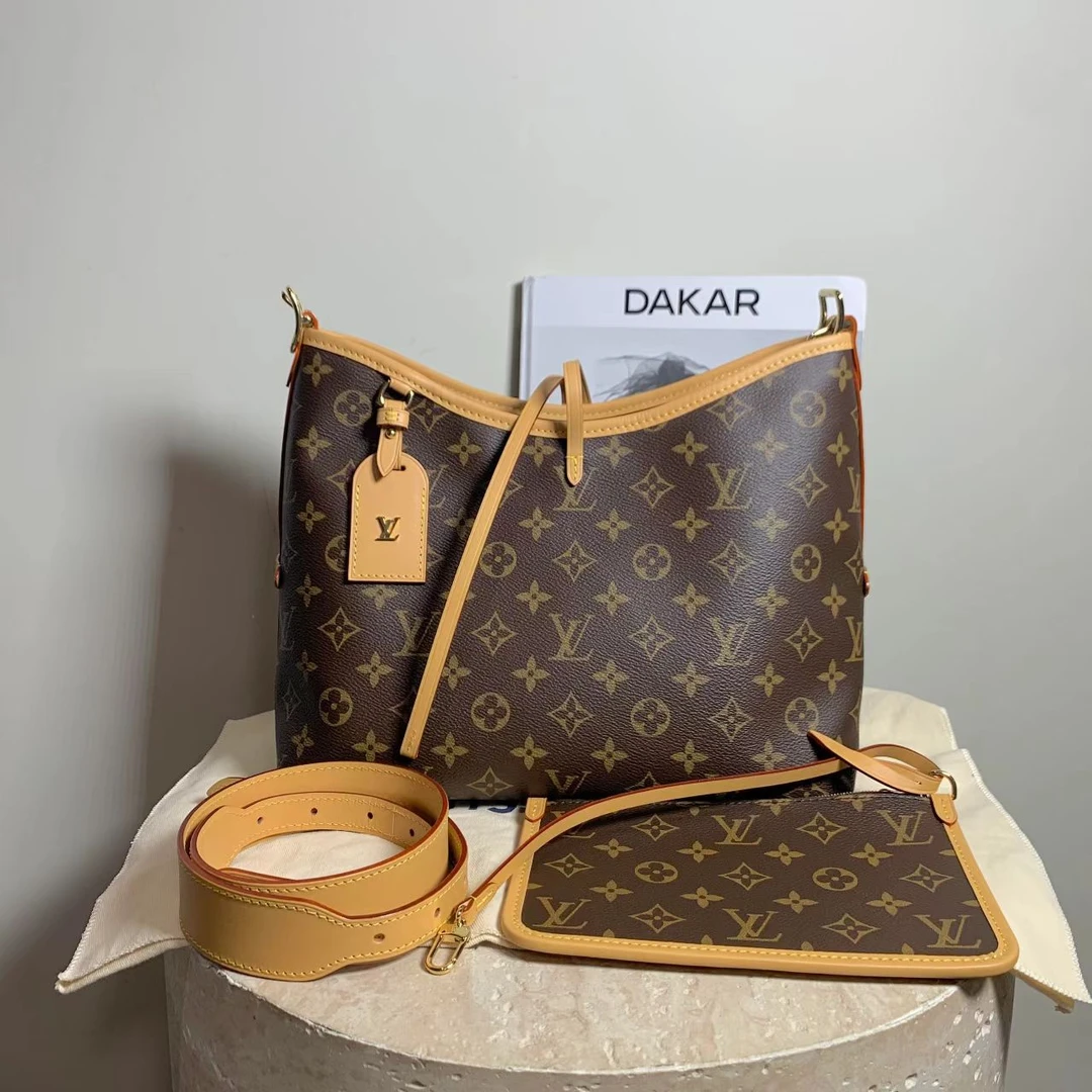 99新 LouisVuitton/路易威登 susu/老花carryall包 16944718