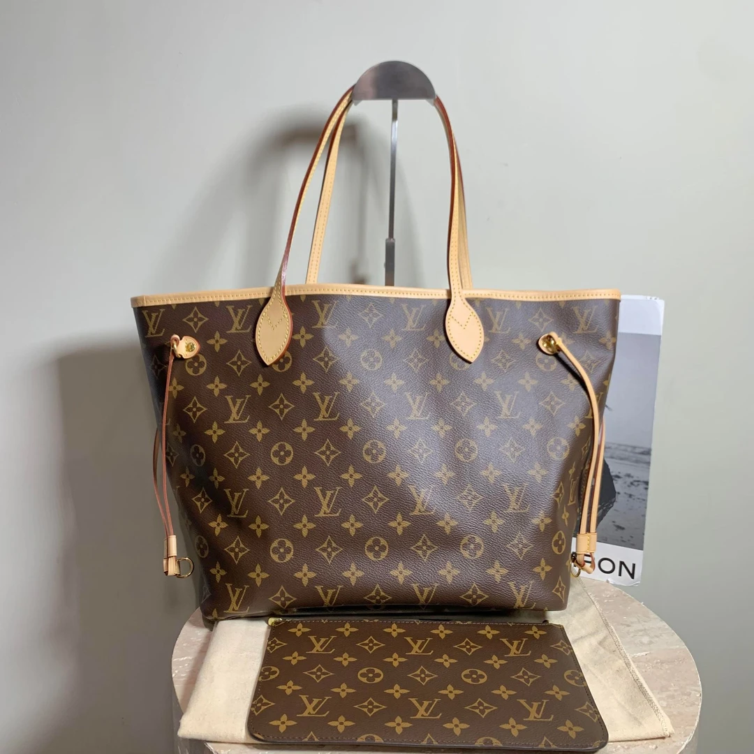 99新 LouisVuitton/路易威登 壹臻/99新lv老花neverf中号49781758