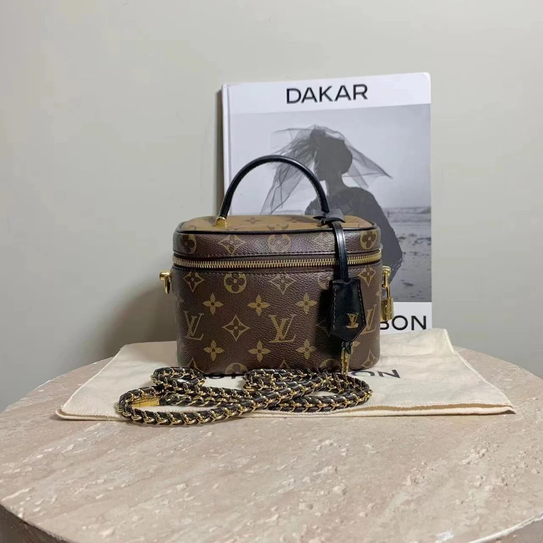 95新 LouisVuitton/路易威登 壹臻/vanity小号化妆包 10555735