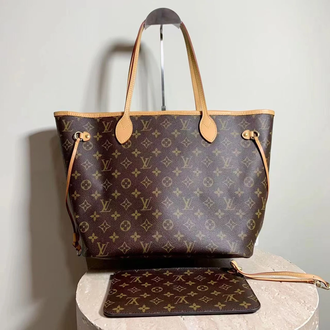 95新 LouisVuitton/路易威登 壹臻中古/老花never中芯片41967799