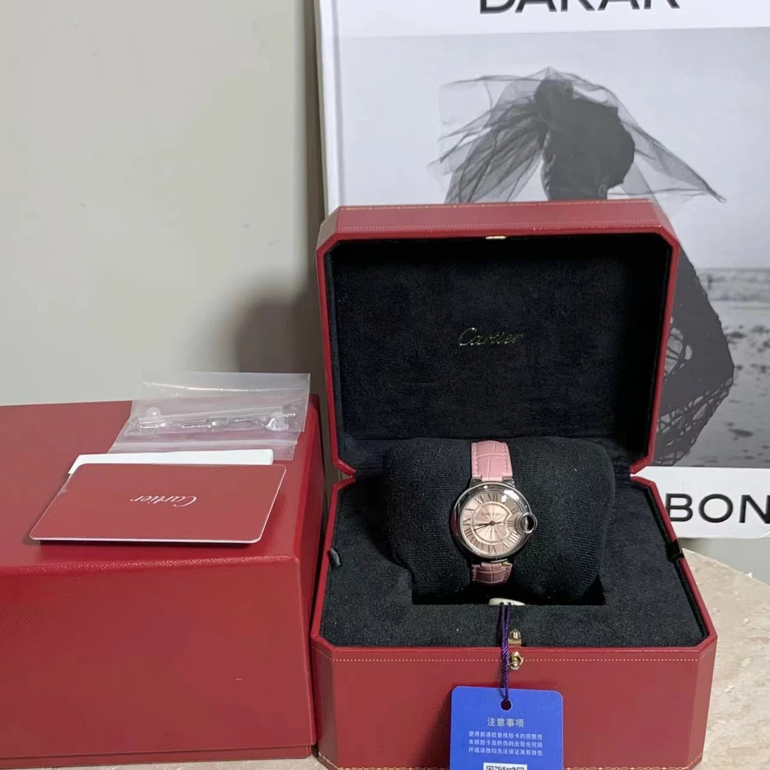 99新 Cartier/卡地亚 壹臻/定金 粉色蓝气球手表33 68125580