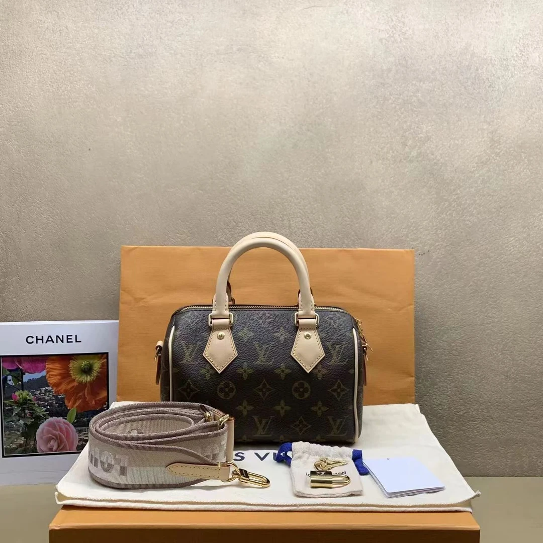 95新 LouisVuitton/路易威登 壹臻中古/Iv老花speedy20 67346665