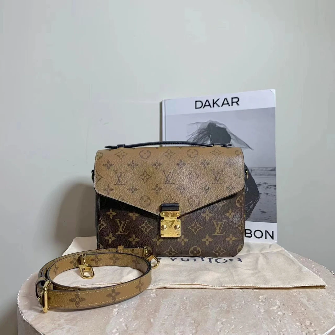 95新 LouisVuitton/路易威登 壹臻/ 老花拼色邮差 19年 59098982