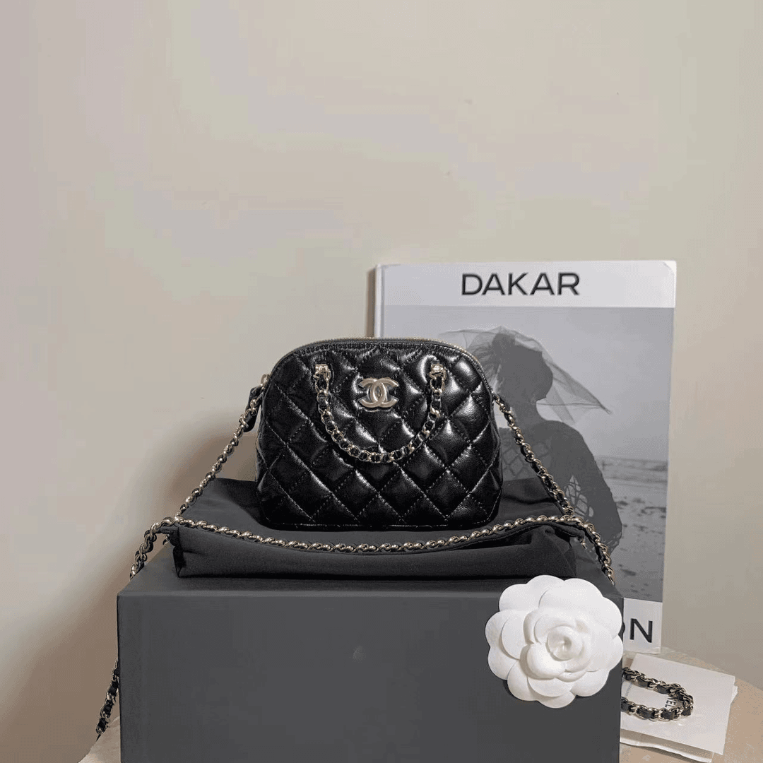 全新未使用 Chanel/香奈儿 壹臻中古/24b油腊贝壳包mini 54140002