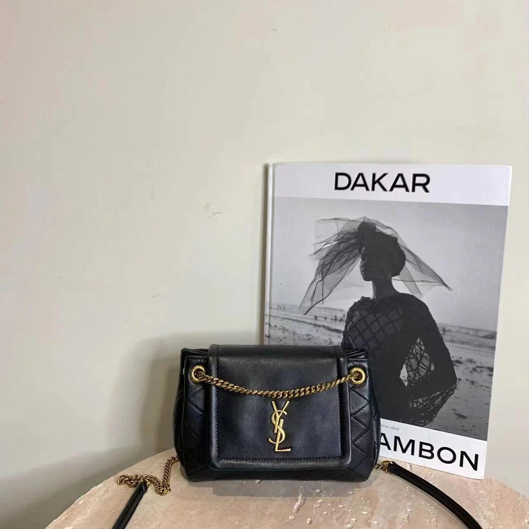 95新 YSL/圣罗兰 壹臻中古/95新 ysl黑金nolita 61427771