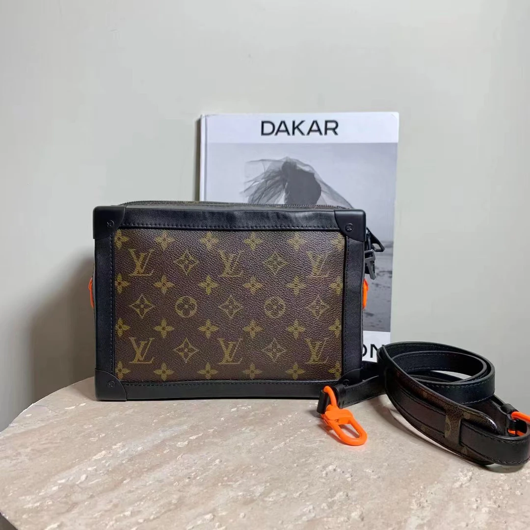95新 LouisVuitton/路易威登 壹臻中古/老花trunk软盒子69813974