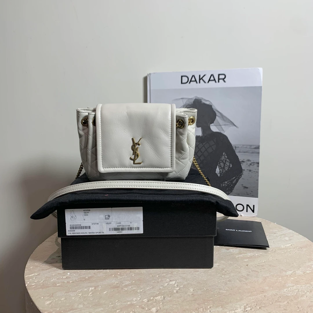 95新 YSL/圣罗兰  壹臻中古/95新 ysl 白金nolita mini 64578845