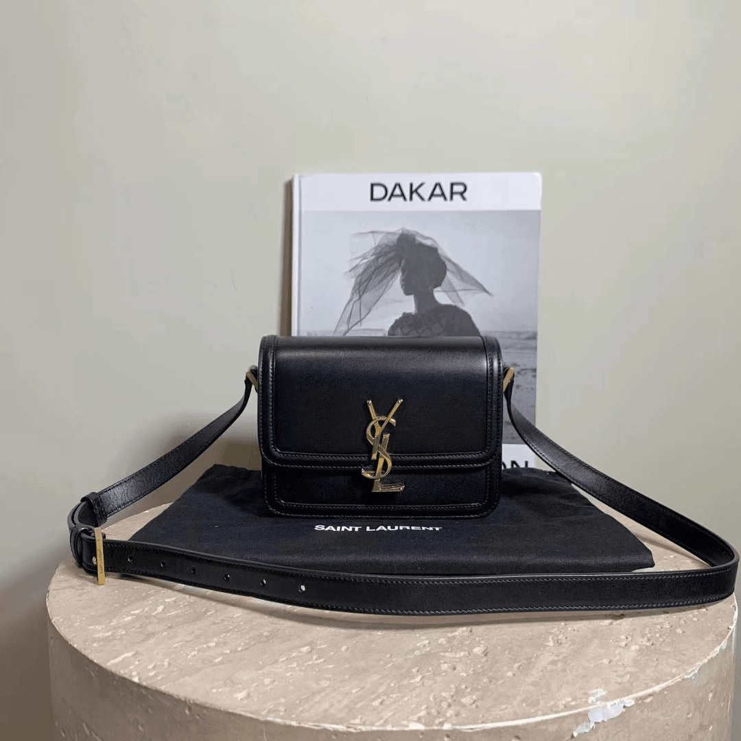 95新 YSL/圣罗兰 定金壹臻中古/ysl黑金豆腐包小号 97664830