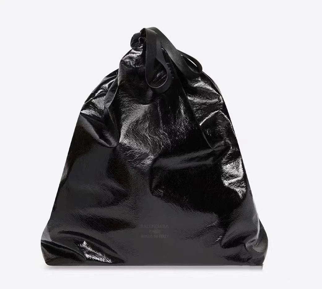 99新 Balenciaga/巴黎世家 壹臻/soblack秀款垃圾袋大号 63773962