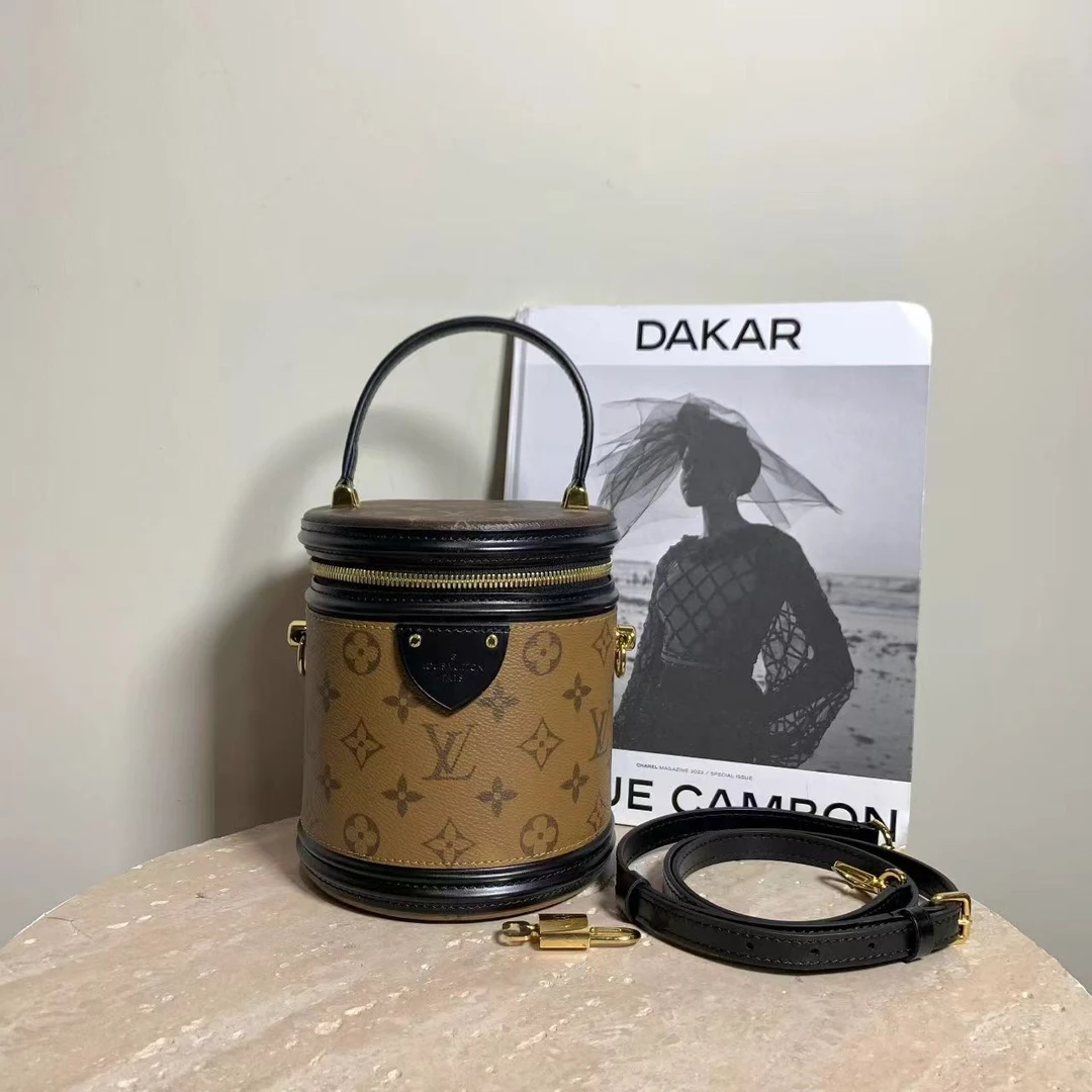 95新 LouisVuitton/路易威登 苏壹臻中古/老花发财桶 /40166820