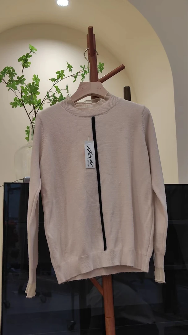 4406开衫上衣拉链针织衫2024秋冬保暖毛衣