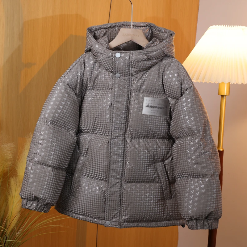 现货【极地免洗羽绒服】男童加厚90白鸭绒2023新款冬装中大童C1451