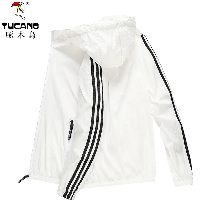 TUCANO/啄木鳥夏季防晒衣薄款男透气防紫外线冰丝情侣防晒服外套