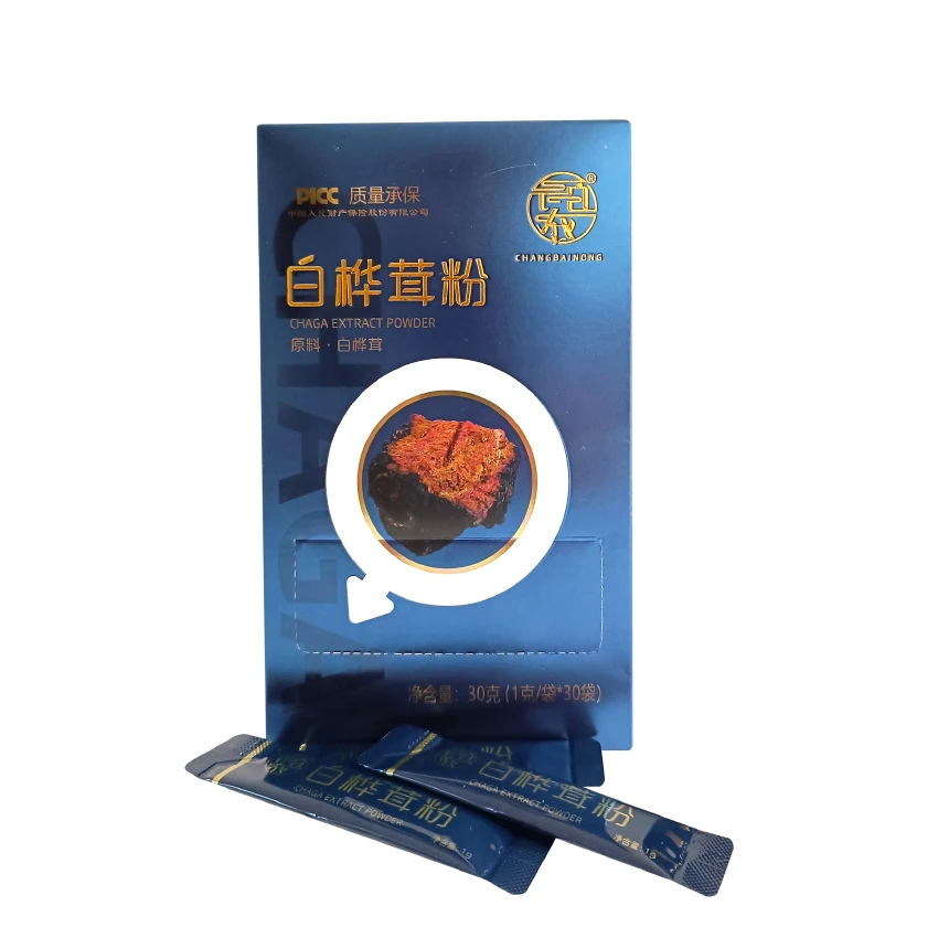 长百农白桦茸粉 桦树茸精粉 30条一盒（30g）每天两条