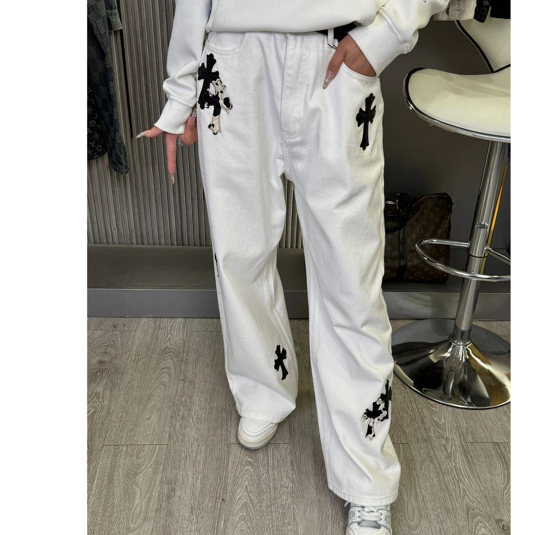 【圣明专属】2024秋季新款百搭时尚潮流牛仔裤1010