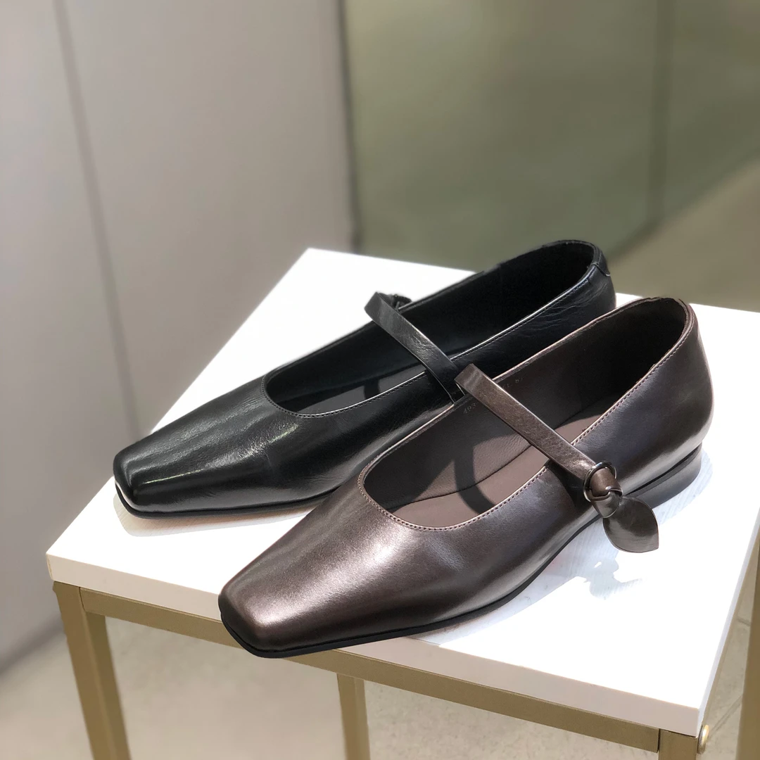 新品 玛丽珍单鞋皮鞋时尚百搭一字带493-1