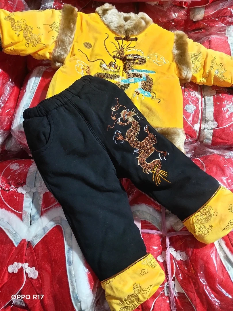 019男童少爷装拜年服两件套