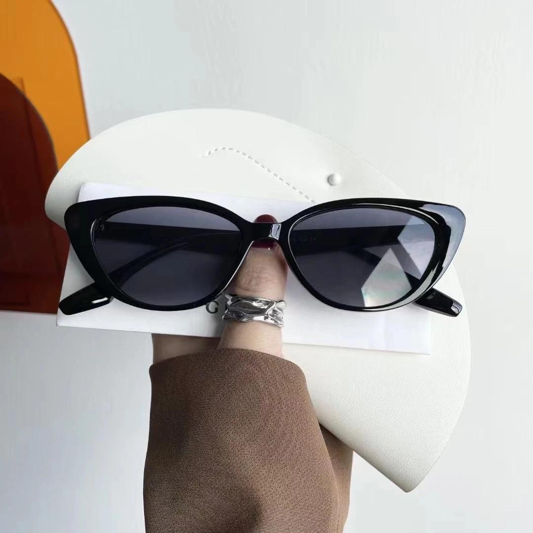 G家太阳眼镜男潮网红墨镜女ins复古风街拍圆脸2024新款飞行员眼镜