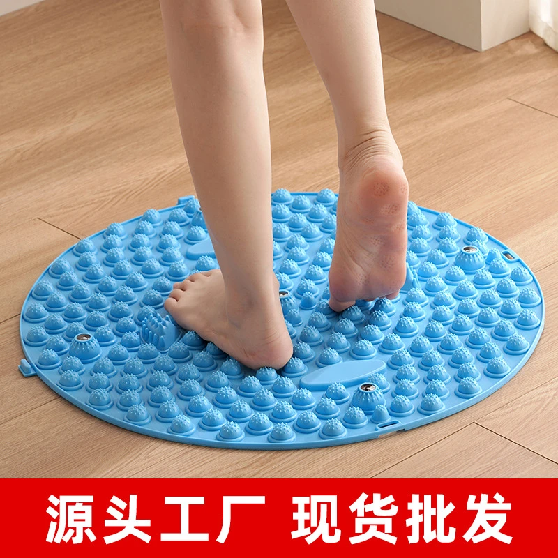 指压板现货批发足底按摩垫家用超痛足脚底指压板暴汗踩脚垫按摩
