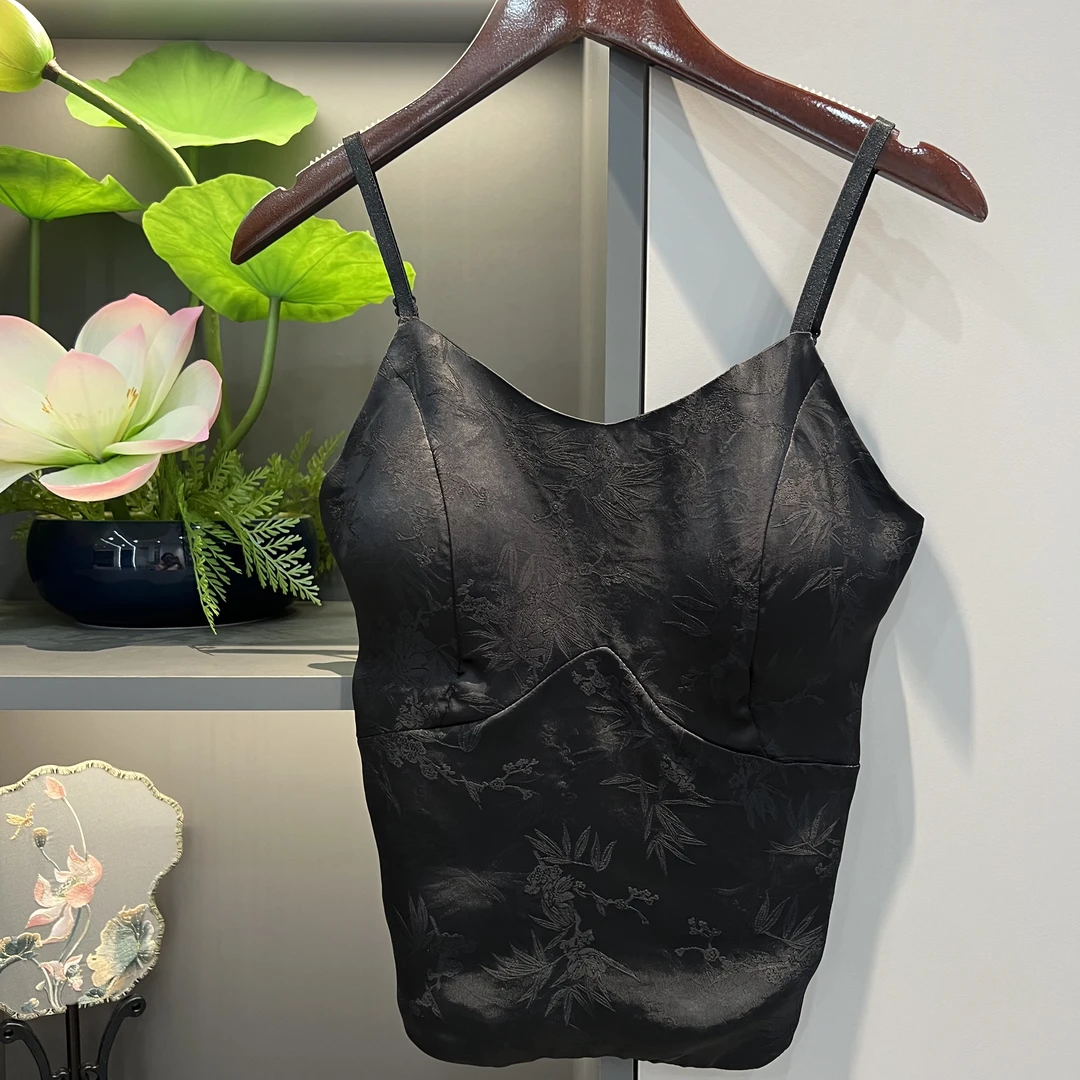 新中式花萝提花内衣美背9491