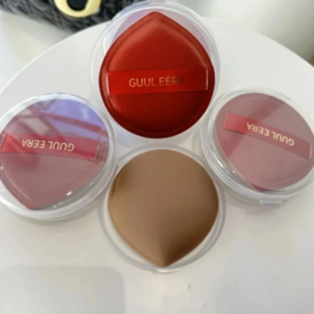 gulera姑莉热不吃粉粉扑面扑气垫粉扑美妆粉扑海绵粉扑化妆粉扑