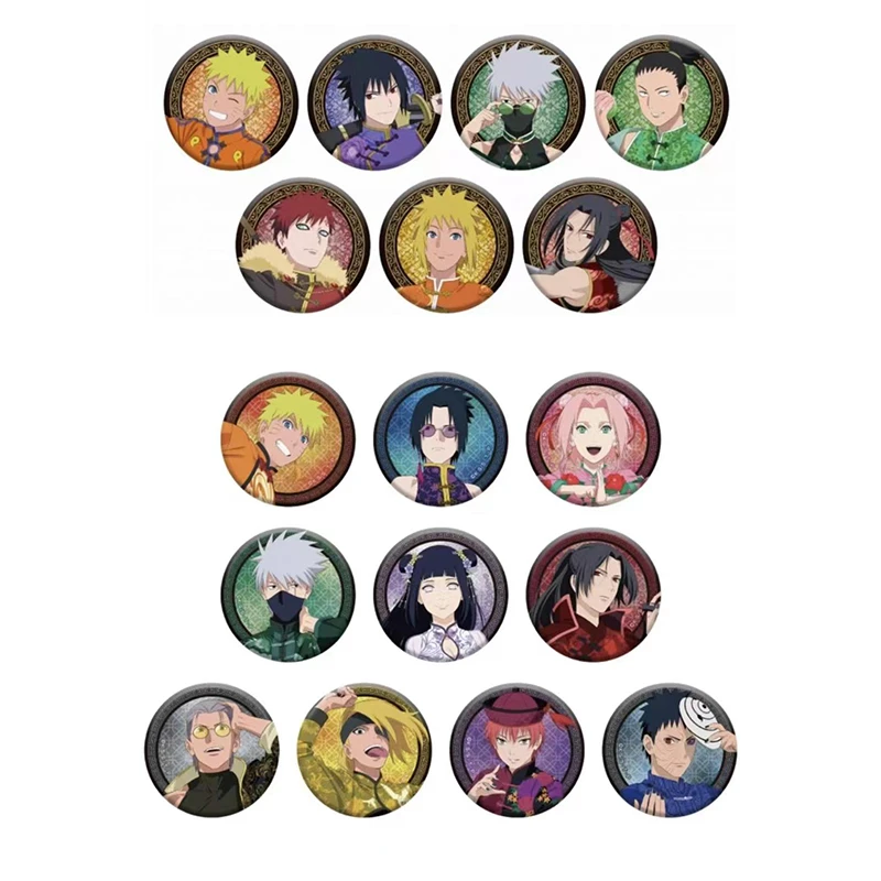 【火影忍者】中华风系列一弹 二弹吧唧 徽章 盲盒 代拆