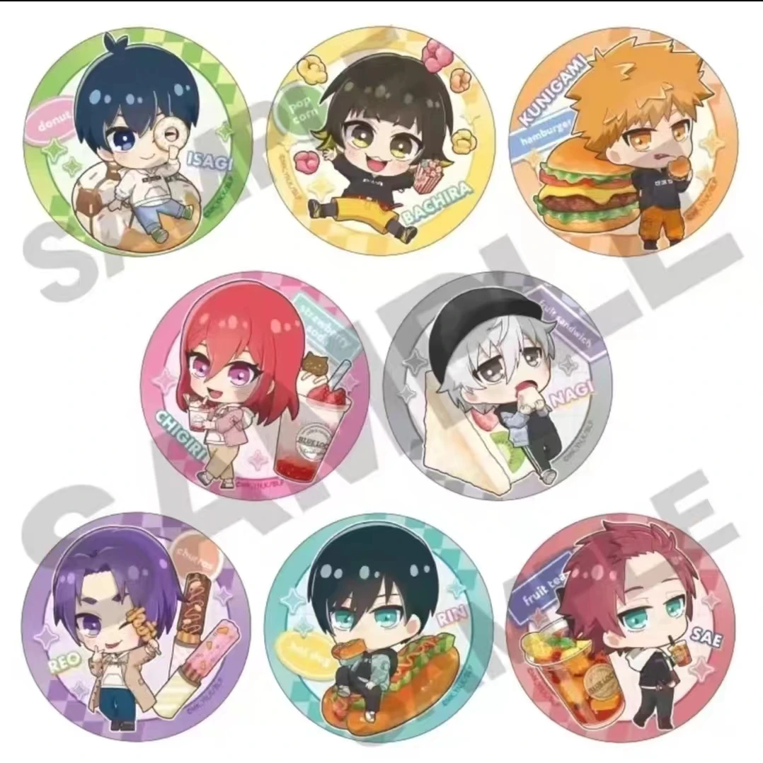 【蓝色监狱】蓝锁 Q版饮品 吧唧 徽章 盲盒 代拆