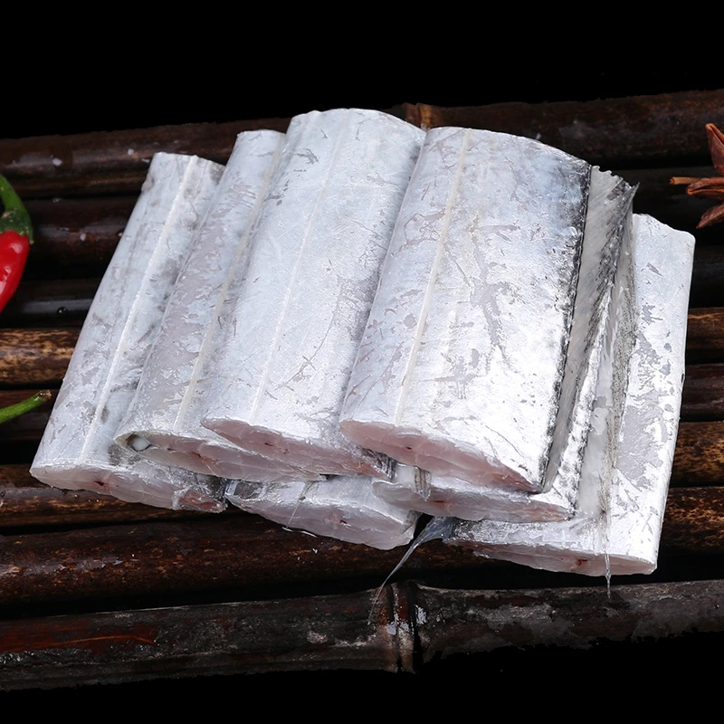 *【大花推荐】新鲜速冻带鱼中段黄海湾小眼油带顺丰冷链400g/包 5包