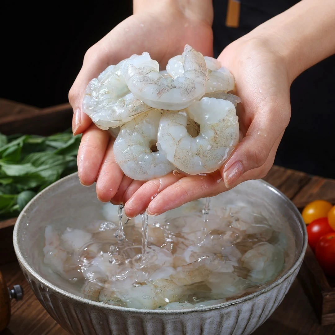 【赠品链接】国联水产特大号翡翠虾仁26/30低脂去虾线净重200g/袋