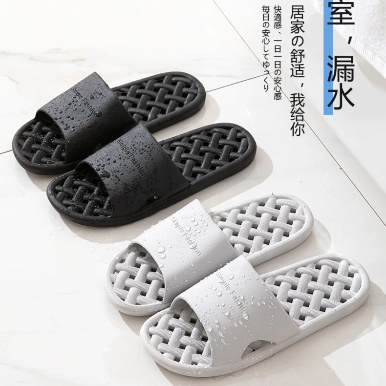 女士凉拖鞋男士室内漏水防滑塑料酒店宾馆凉拖鞋女  居家四季拖鞋