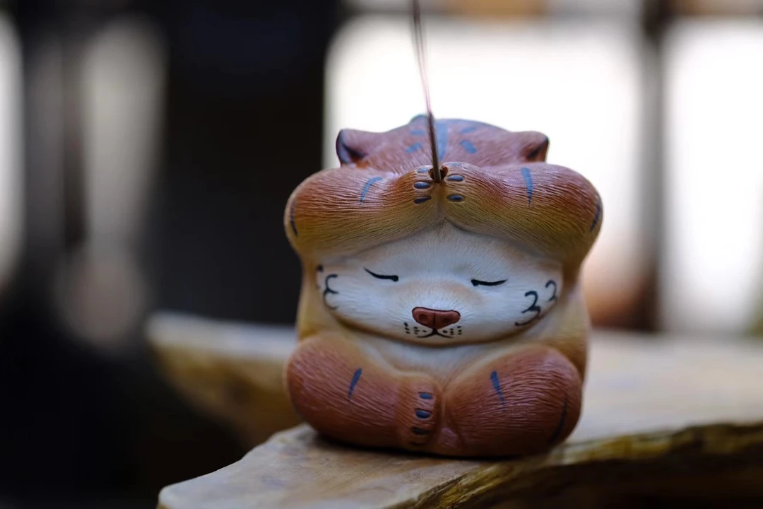 赵永辉老师紫砂茶宠～祈福小老虎