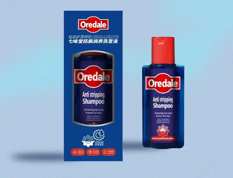 OREDALE蓝色防脱洗发水 500ml*1瓶润养清爽C-01