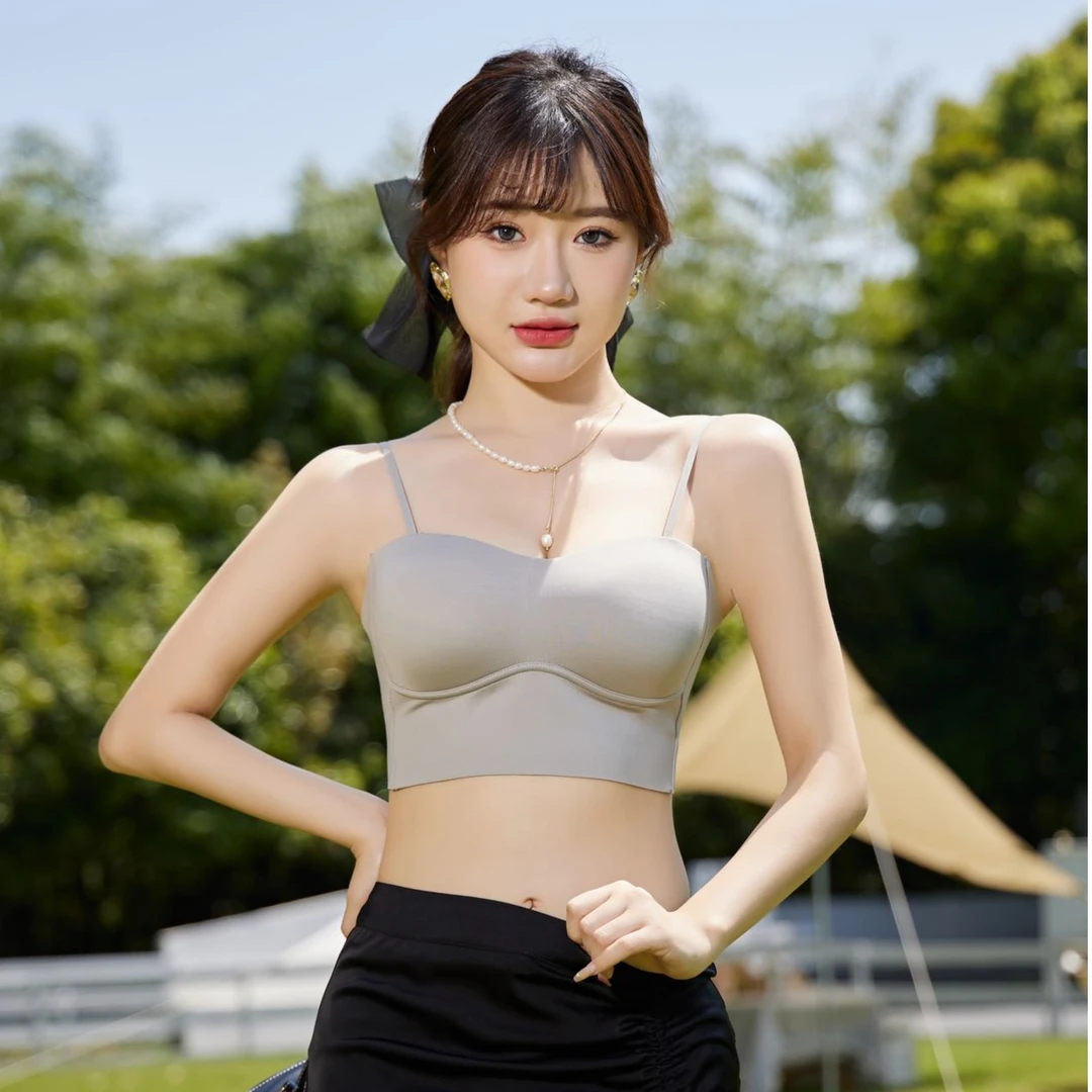 夏天防震薄款外穿小胸大胸聚拢舒适透气女士弹力美背内衣文胸胸罩