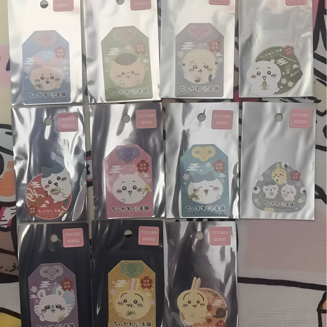 【吉伊卡哇】chiikawa伏见稻荷限定贴纸收藏款（同意代拆）
