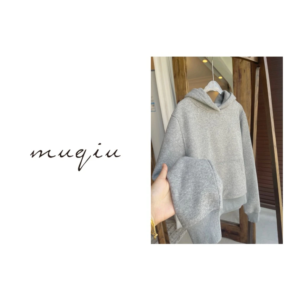 青慕知湫 【暖冬】～500g加绒连帽卫衣