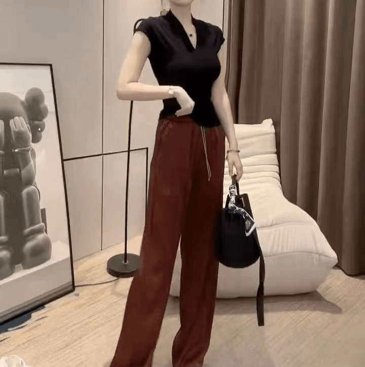 新款气质时尚洋气韩版上衣0968