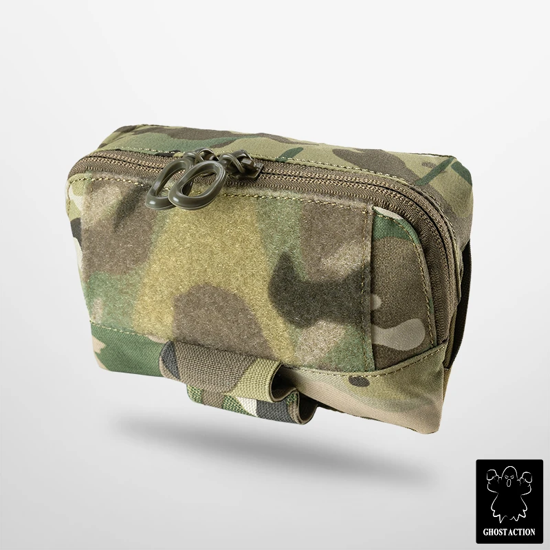幽灵行动 指挥官胸部地图包molle杂物包DIY战术收纳包胸口装饰袋