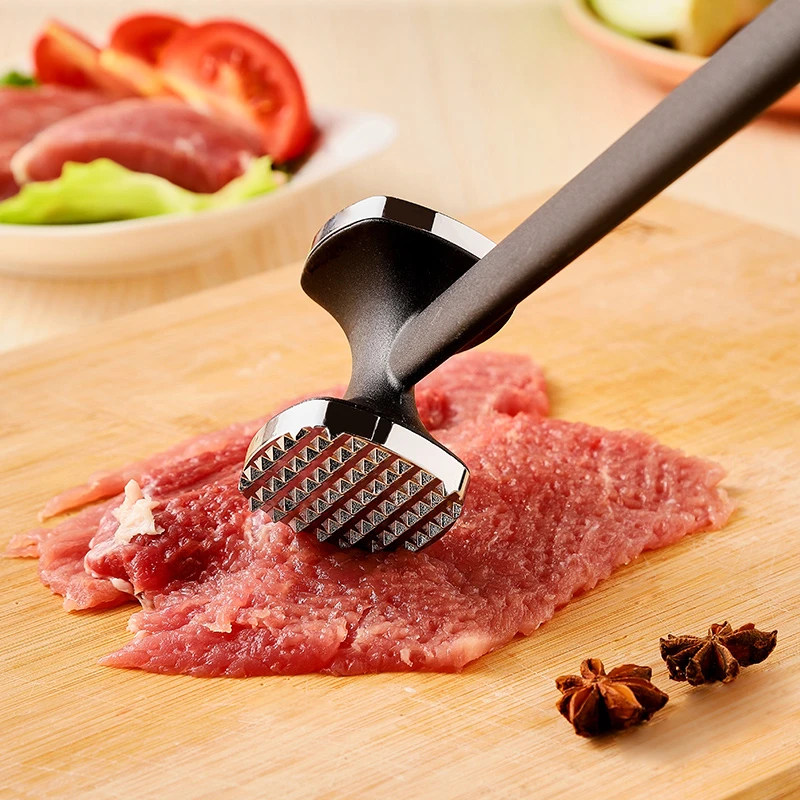 厨房神器砸牛排锤子家用松肉锤断筋器打敲肉锤嫩肉牛扒拍打器工具