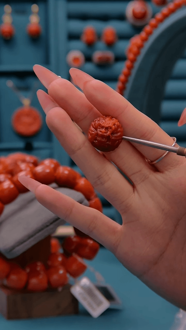 【闪购商品】南红玛瑙雕刻单珠未镶嵌047DY0730产品一个