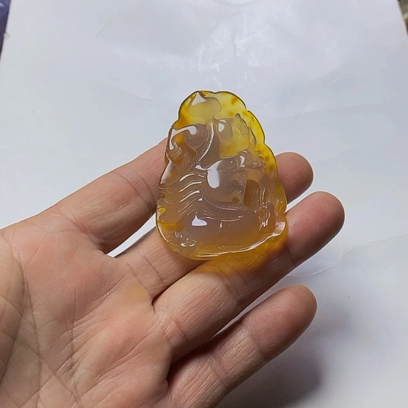 【闪购商品】玛瑙/玉髓把件未镶嵌华****豪