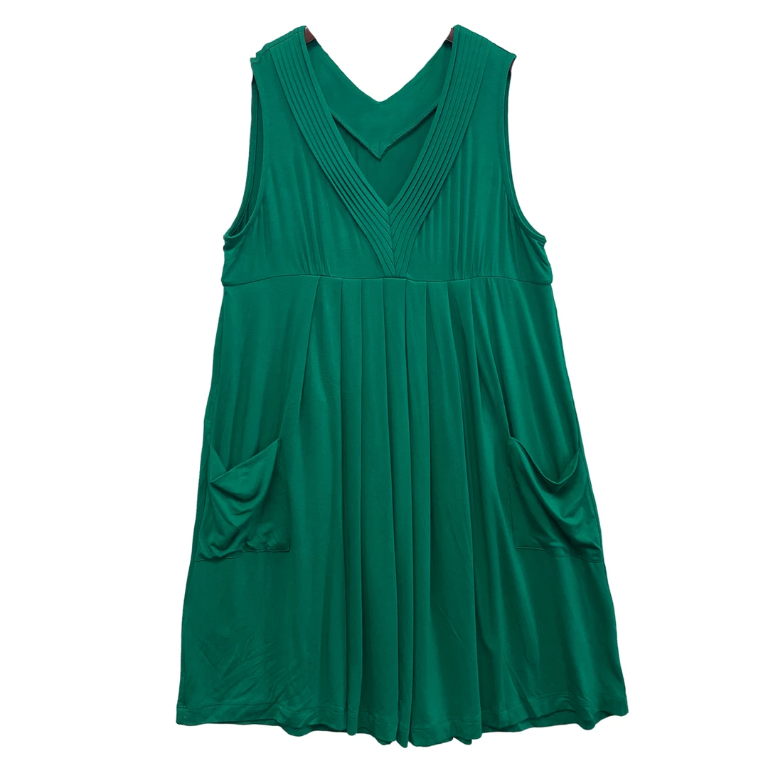 8932#无袖裙女装连衣裙气质休闲百搭时尚