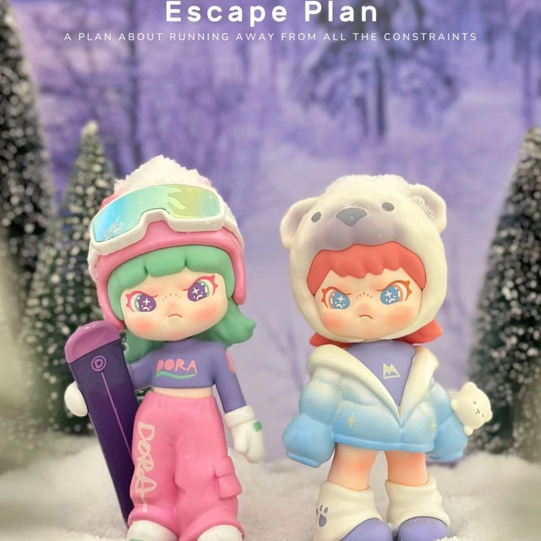 【现拆】DORA四代逃离计划系列盲盒摆件玩具公仔女生礼物