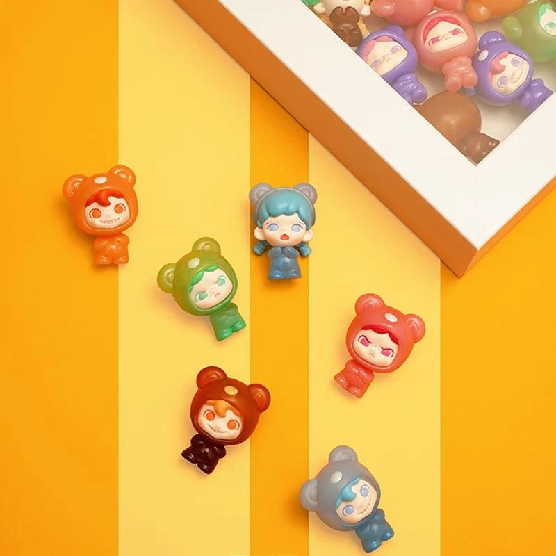 【现拆】TNT小熊软糖萌粒盲袋手办摆件可爱礼物挂饰