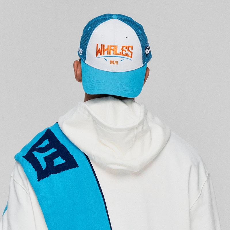 CBA四川蓝鲸 2024 - 2025 赛季弯沿帽