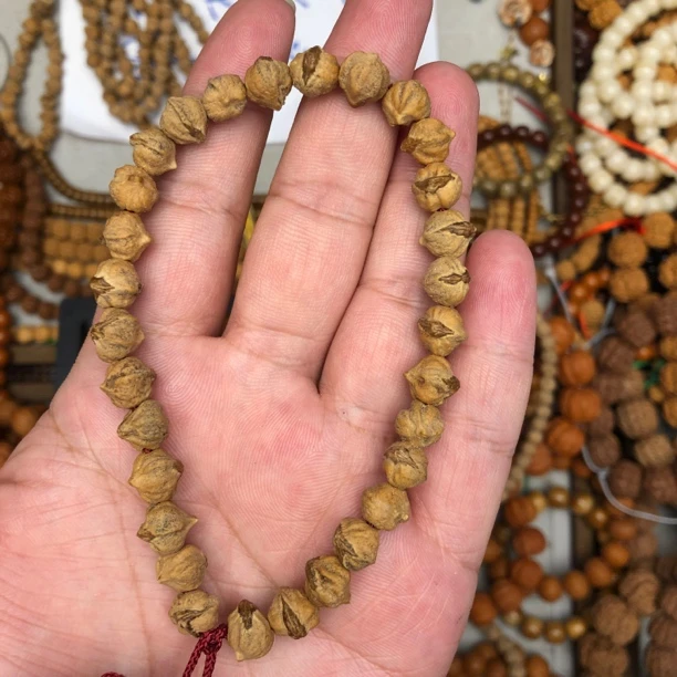 直播专享 横打百香籽柏香手持小单圈5-7mm百香手持